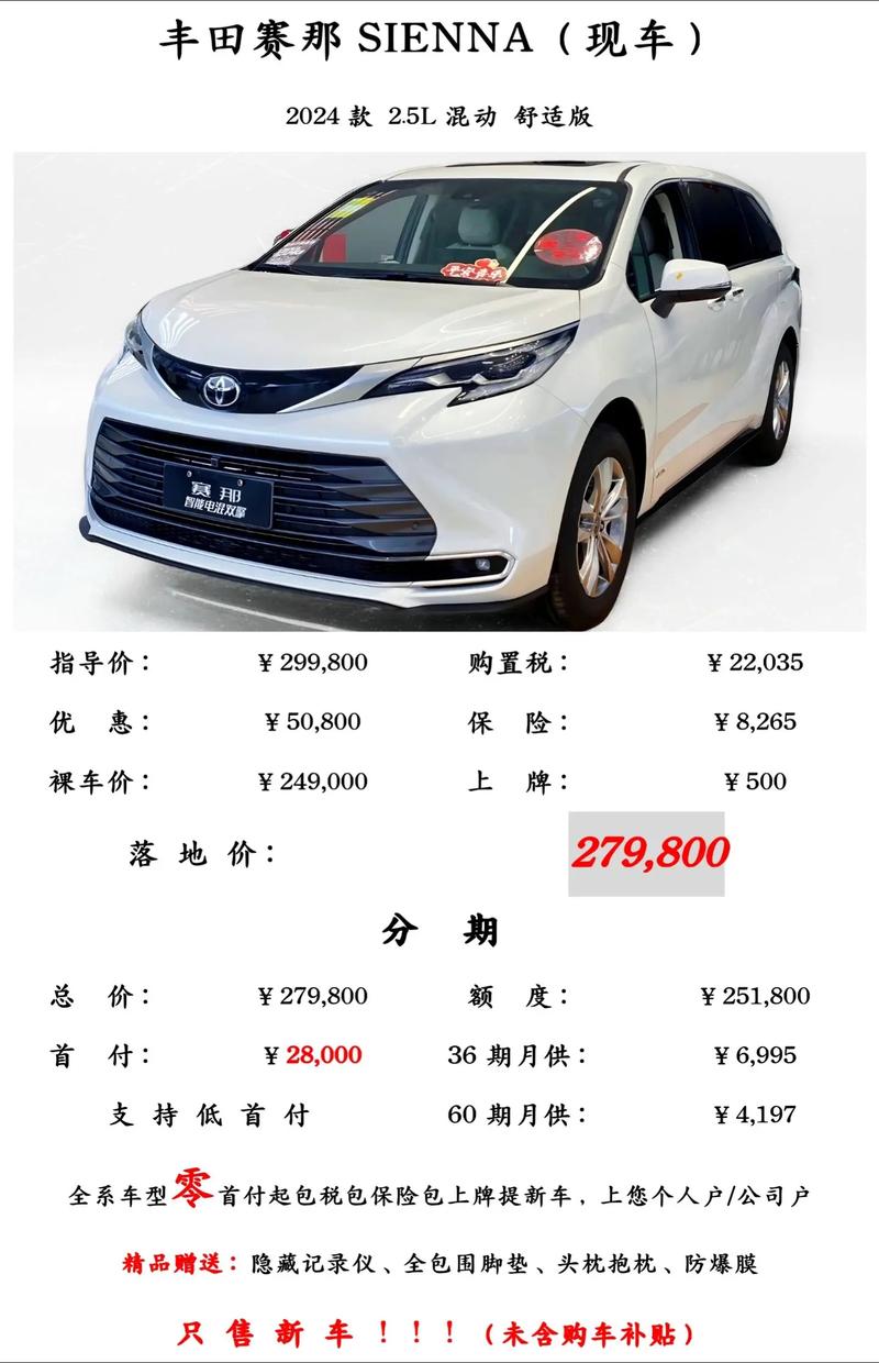 丰田塞纳七座2022款图片报价,丰田塞纳七座2022款图片报价大全